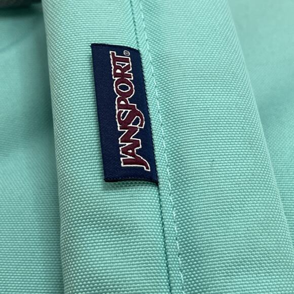 Jansport Backpack Bag Pouch Flip Top Teal , Turquoise, Aqua - Picture 6 of 11